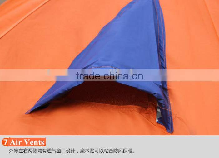180T Silver Plaster Waterproof Flame Retardant Camping Tent