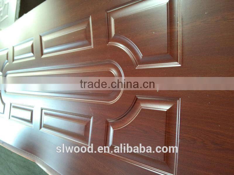 MDF/HDF material melamine door skin