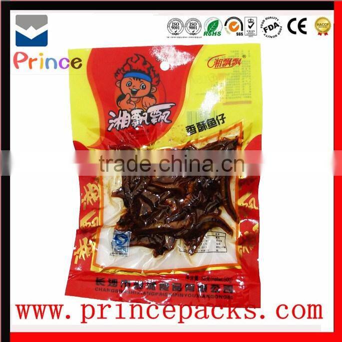 chinese bag supplier, snack bag, food bag, seafood packaging bag