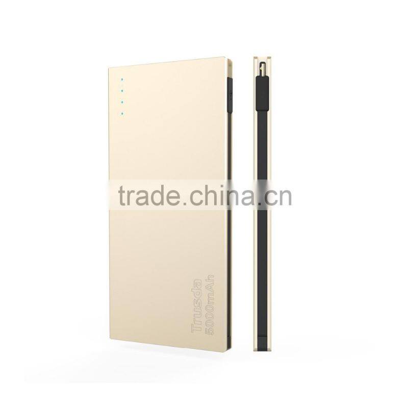 Original Xiaomi 5000MAH Power Bank Super Slim MI Power Bank