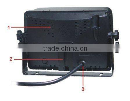 7 inch digital car monitor backup camera system