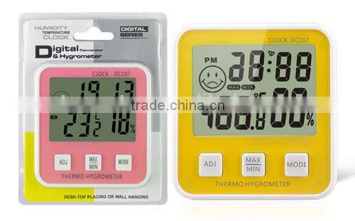 car thermometer clock -10C~+50C