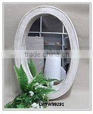 round elegant metal reproduction french antique mirrors
