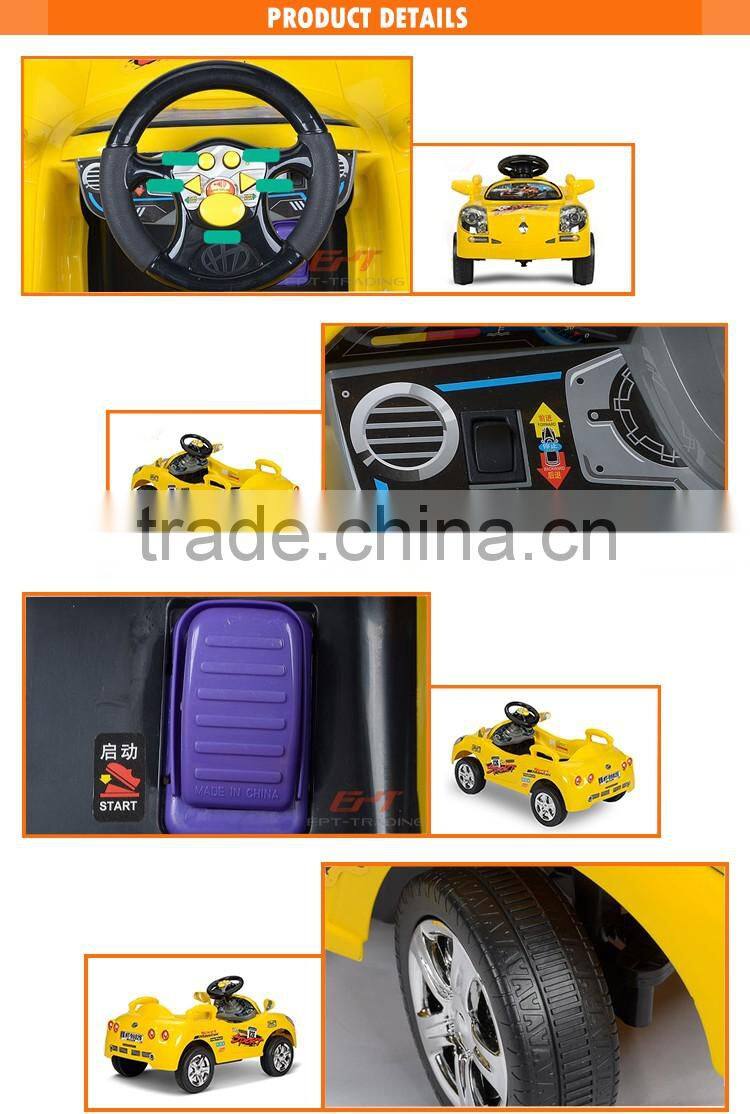 Wholesale ride on battery operated kids baby remote control ride on car
