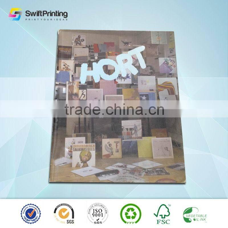 Customized professional hardcover case bind book printing