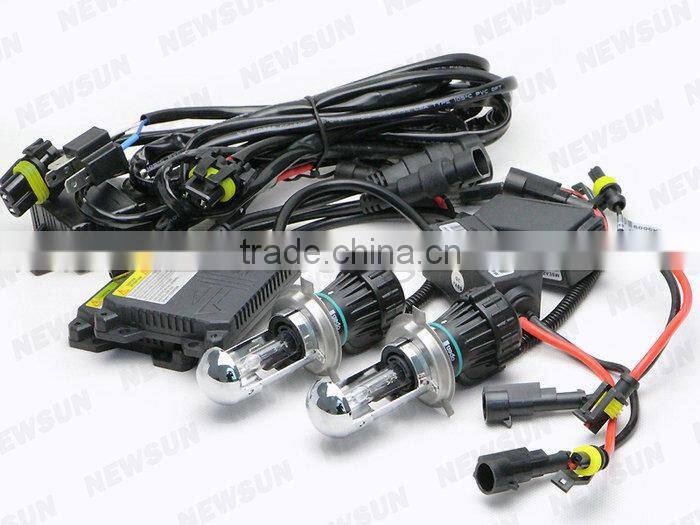 Whosale Price HID H4 Xenon Kit 35w 55w Hi/Lo Beam 12v 24v Canbus 6000K HID