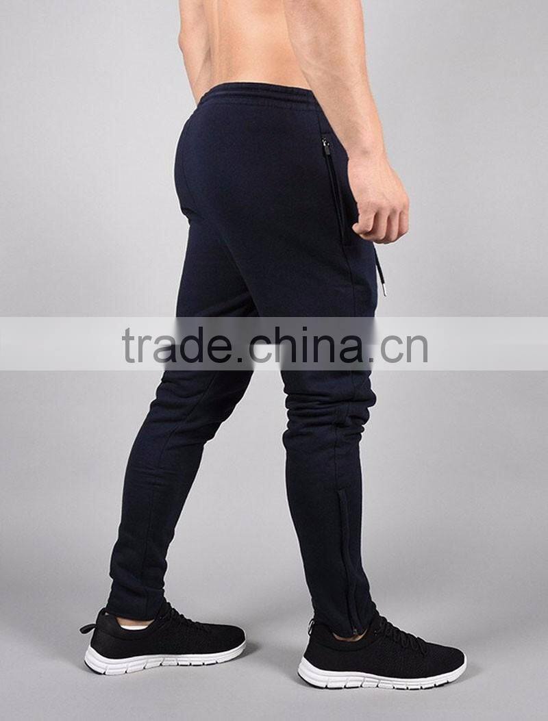 wholesale men's zips leg jogger pants custom joggers for men