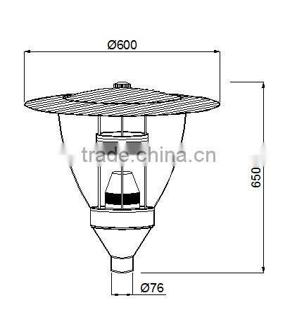 IP65 150W Aluminium garden lights modern outdoor garden lights