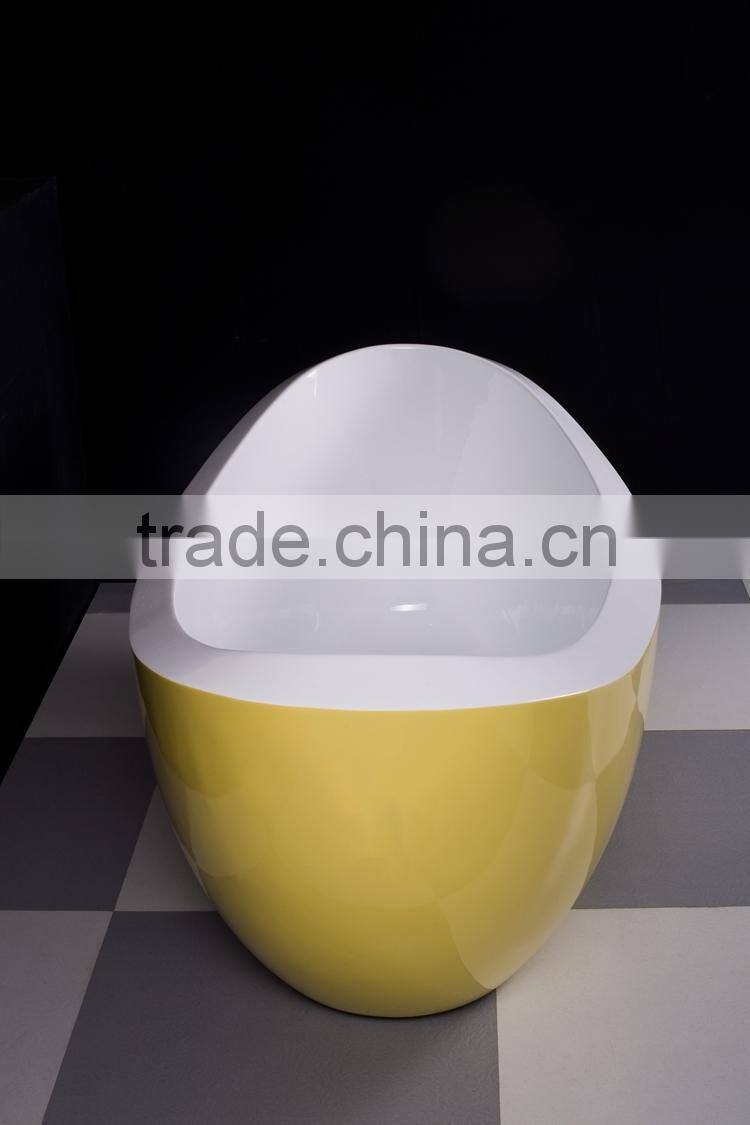 TB-B811 square portable freestanding acrylic bathtub for adults, bath tub from China sanitary ware