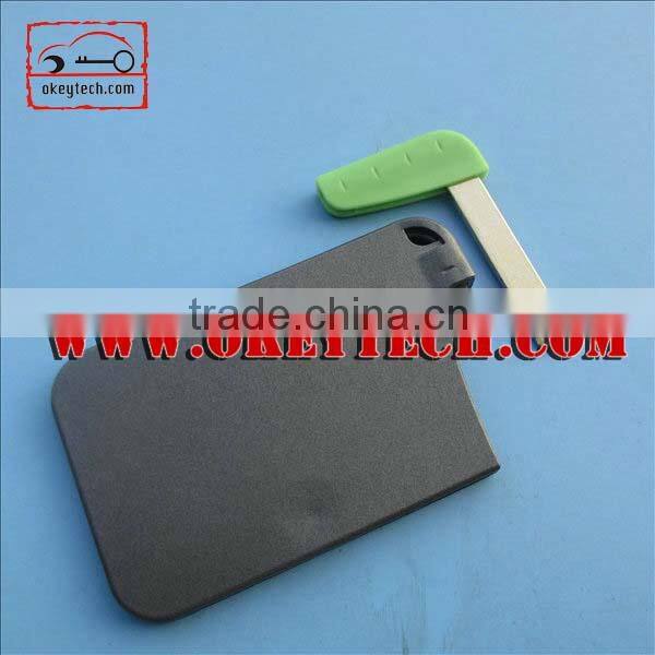 OkeyTech Renault Laguna smart key card cover 3 buttons with blade for renault key card renault