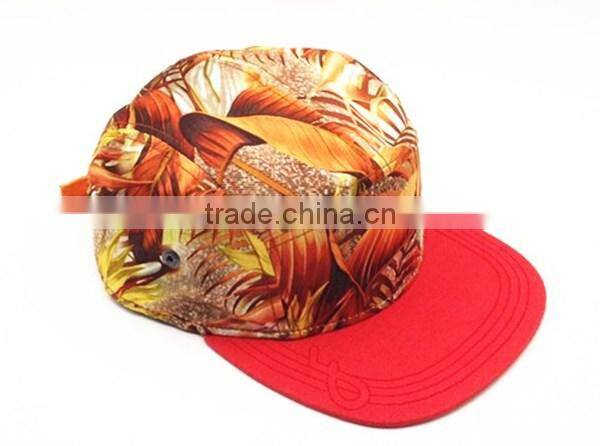 Low Price New Coming Camper Snapback Cap Wholesale Corduroy 5 Panel Camper Hat