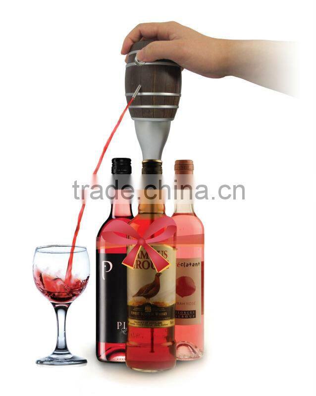 Lovely ABS 1300mAh mini wine dispenser bottle dispenser