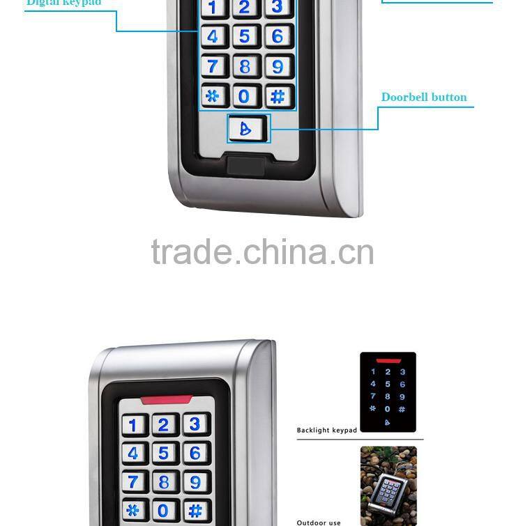 Good quality Waterproof Low Power RF Card Metal Access Control OCS-S100