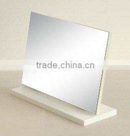 Clear Furniture Modern MDF Desk Mirror Small Barber Shop Furniture Frameless Mirror
