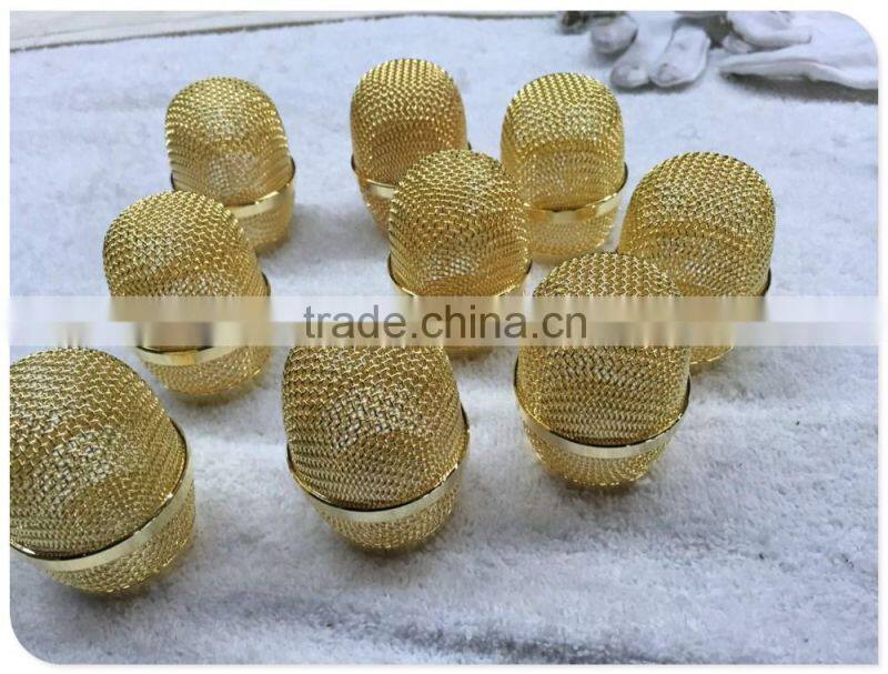 High quality wireless microphone parts plating metal