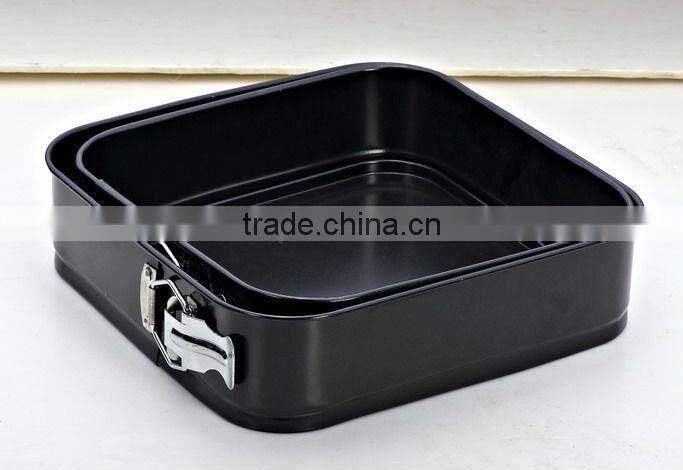 carbon steel Non-stick spring form with removable base