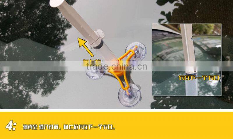 DIY auto glass repair WINDSCREEN REPAIR KIT MOQ only 48pcs
