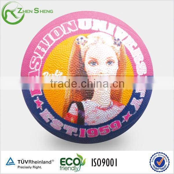 Zhensheng Great Selection Promotional Rubber Basketballs Promo Basketballs