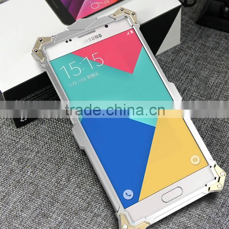2016 Newest fashionable Metal Case Aluminium Protective back cover phone case for Samsung A7 A7100