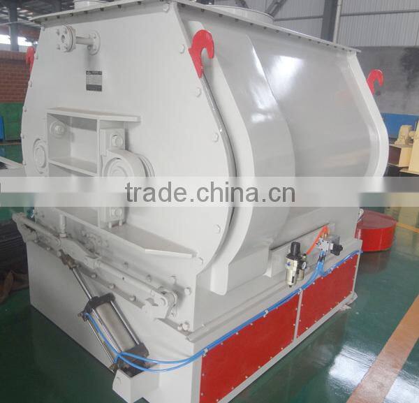Fertilizer ribbon blender