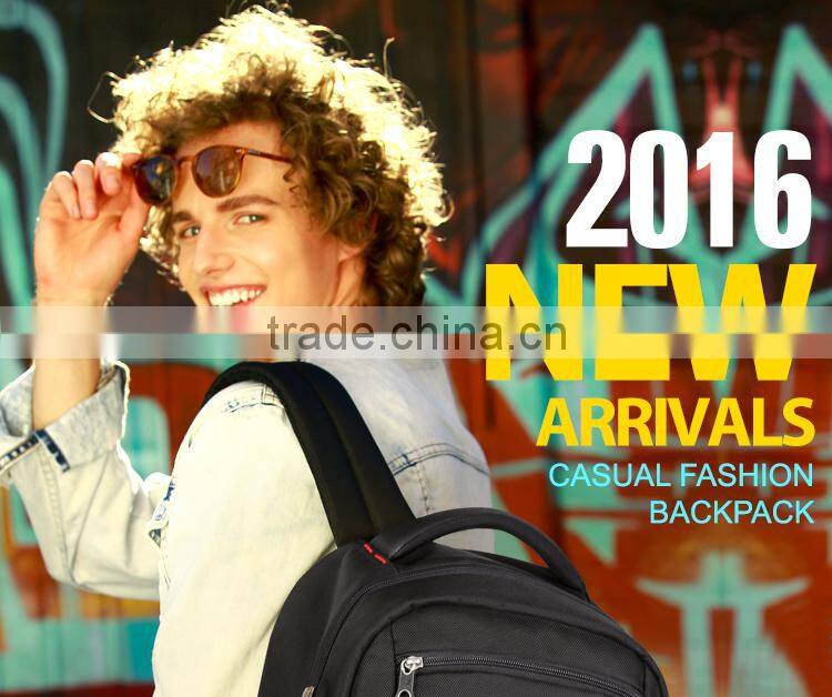 Fashion water resistant strong laptop backpack bag for new products 2016