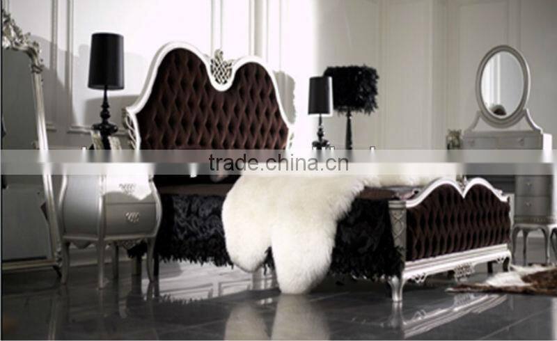 high quality solid wood white nightstand