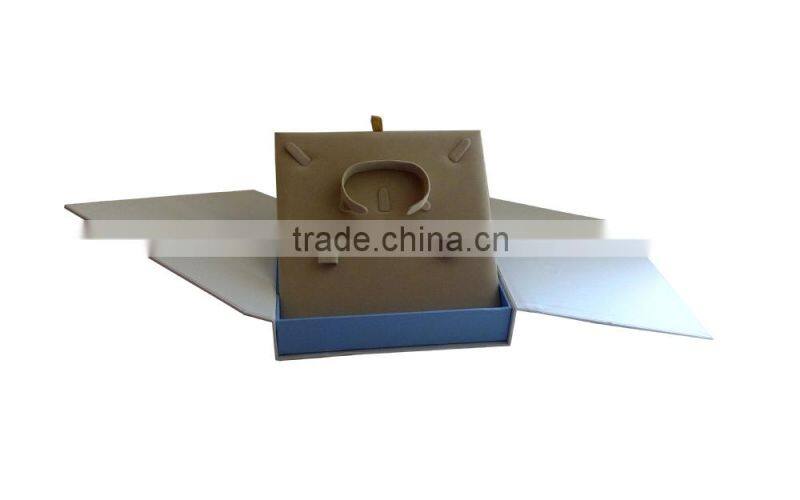 Gift shape necklace packaging paper jewellry box