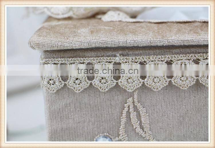 Beautiful velvet box tissue