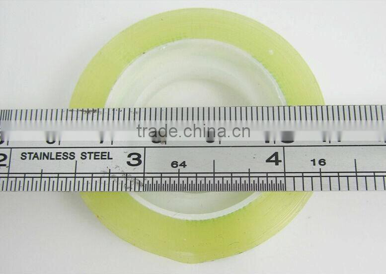 2016 cheap clear adhesive tape of bopp film packing adhesive tape/transparent adhesive tape/color adhesive tape