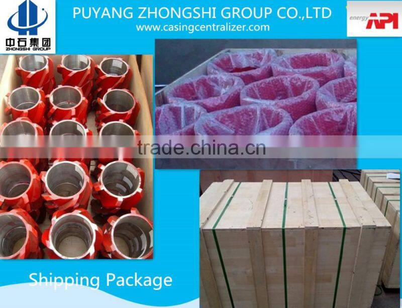 API Casing Composite Thermoplastic Centralizer with Steel Ring