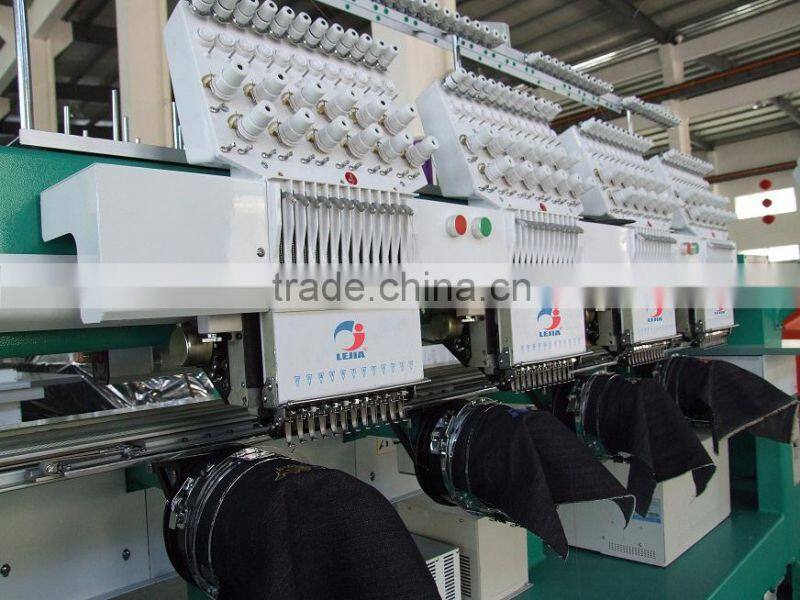 Single head chenille towel chain stitch / cording coiling / twin sequins computerized embroidery machine