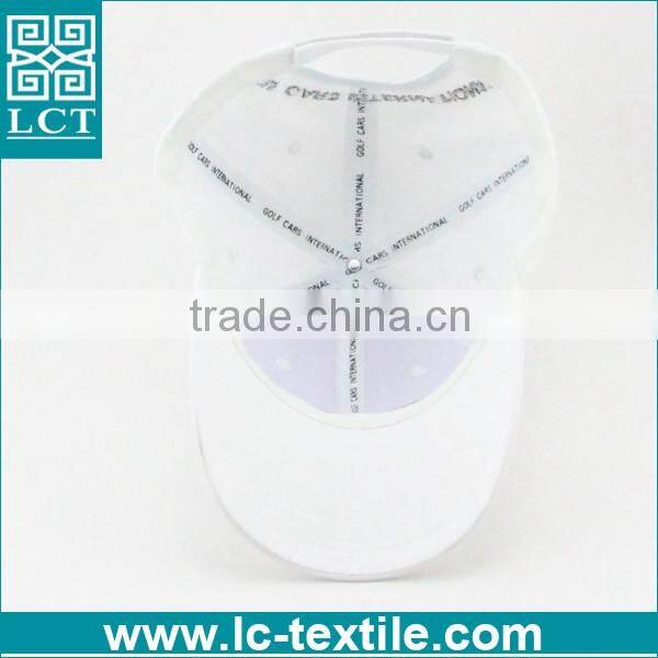 LCTN1886 china supplier wholesale cotton white baseball caps bulk