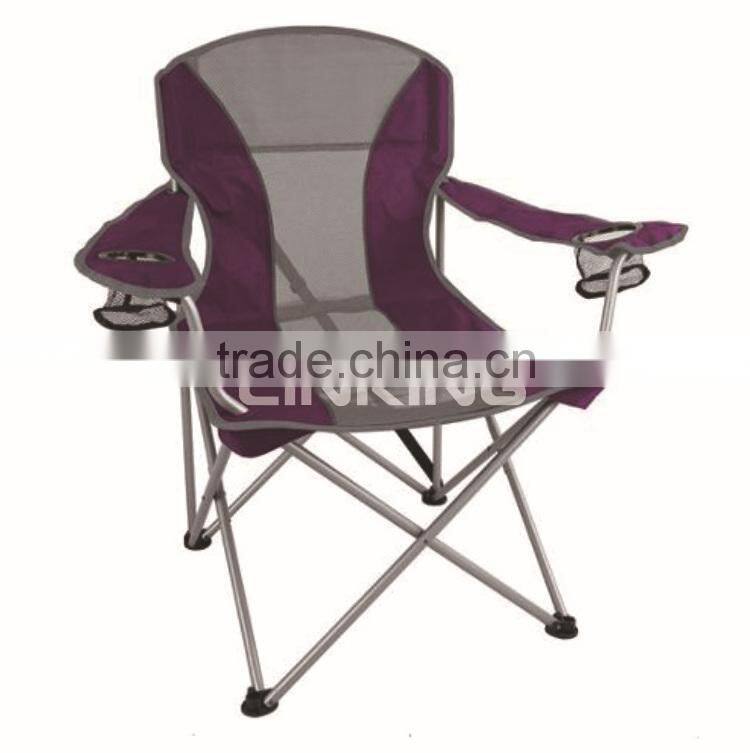 oversized mesh folding chair