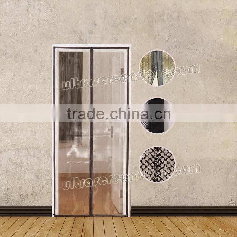 magnetic fly door mesh curtain