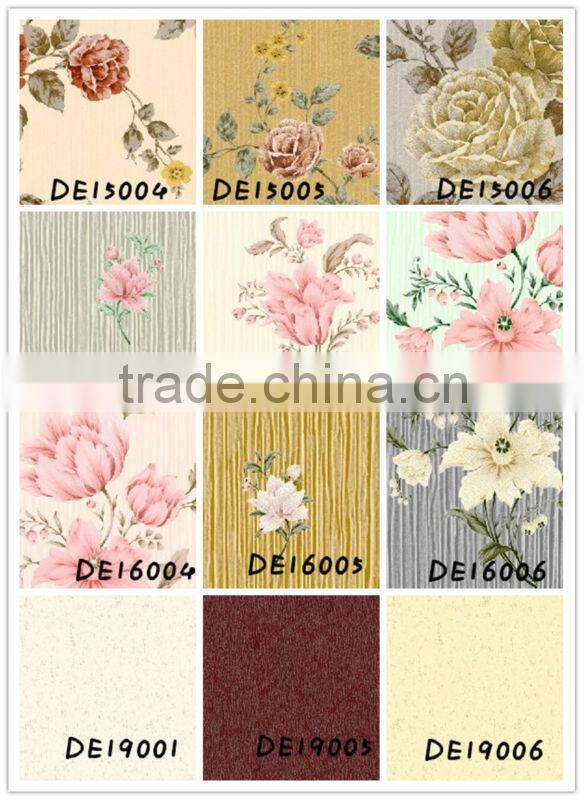 Removable decorative wallcovering(Easy installation) DE16006 for house hotel office