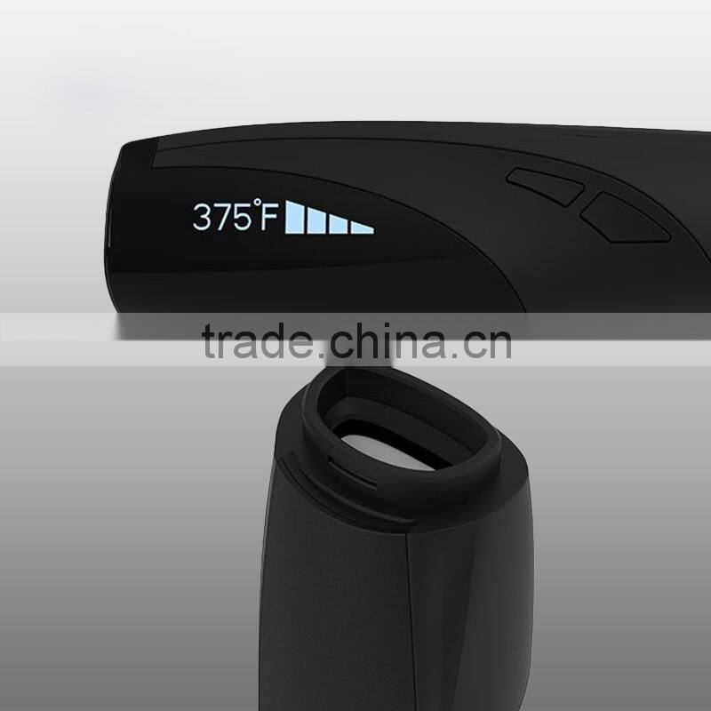 2016 newest portable dry herb vaporizer ceramic coil herbal vaporizer