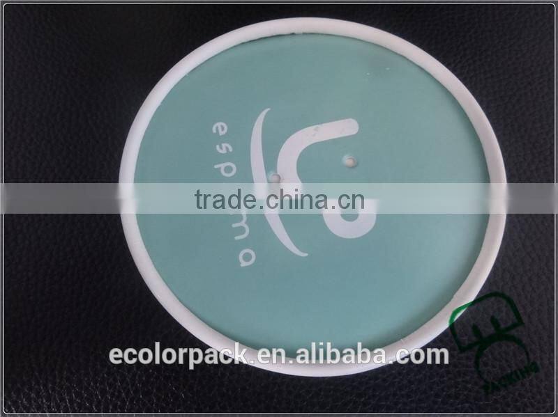 12 oz Paper Disposable Hot Soup Bowls with Plastic lid