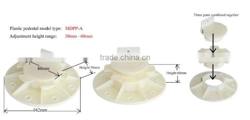 Easeful Beautiful Self Leveling Pedestal System