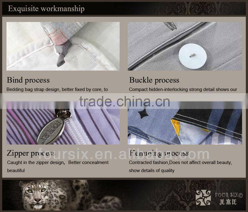 2014 new design 100% cotton 3d bedding set manufacturer