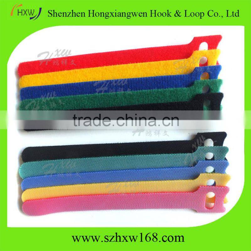 Continuous Roll Adjustable Double Sides Industries hook loop Cable Tie