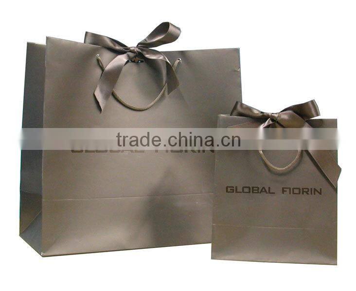 Fashion custom printed paper bags for shopper