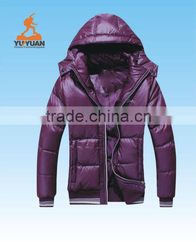 Highly popular!!!Mens hoody down jacket,windproof fashionable winter outdoor parka