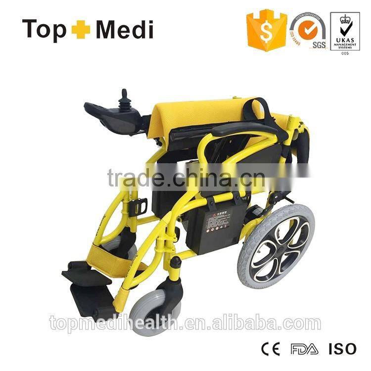 Cheapest price light and portable electric wheelchair