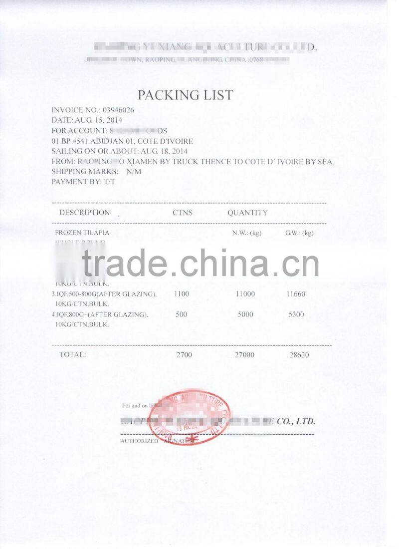 Pacific Mackerel Fish Whole Deep Frozen