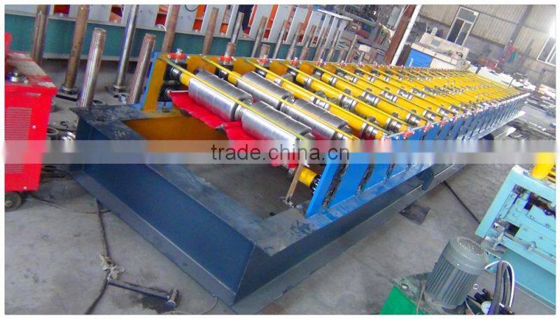 Aluminium mg mn Alloy Roof Sheet Roll Forming Machine
