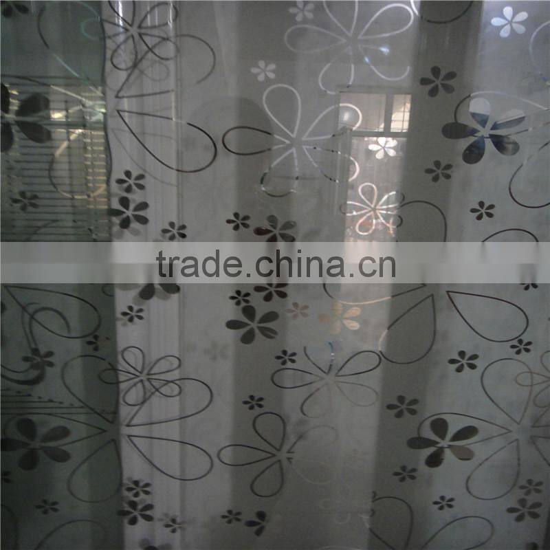 tranparent interior glass titanium door glass