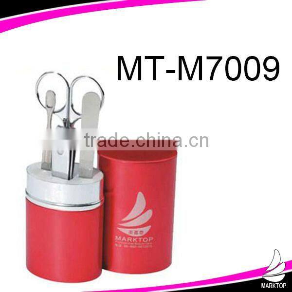 Mini egg / oval shape 4PCS electroplate manicure sets