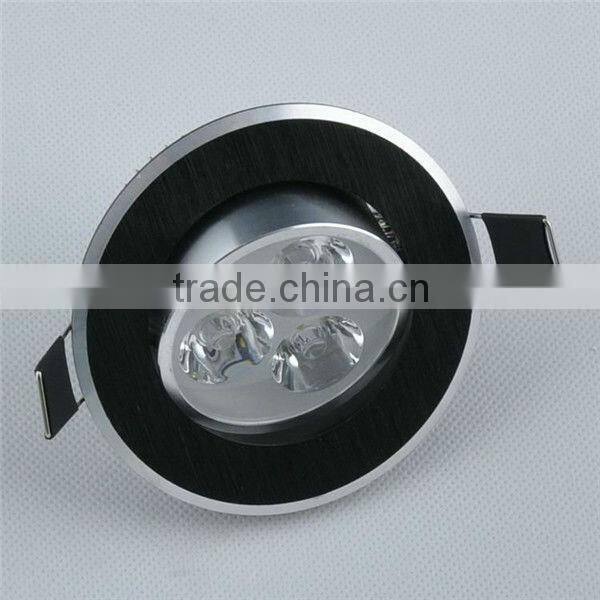 Guangdong factory CE ROHS approved 3w cob led downlight led light led light