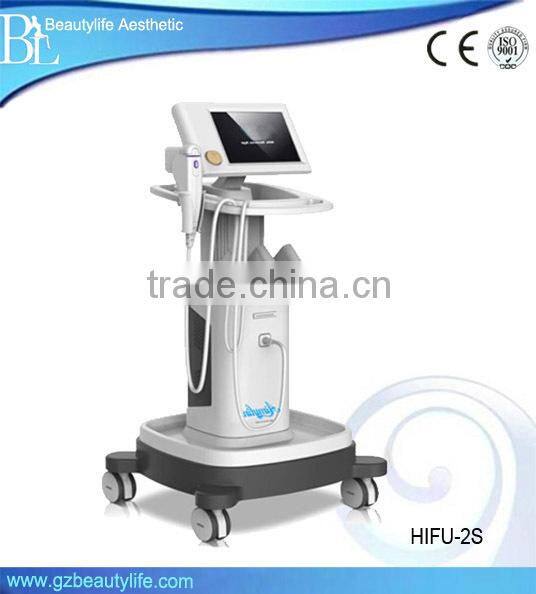 Lower price hifu/ultrasound Hifu face lifting wrinkle machine