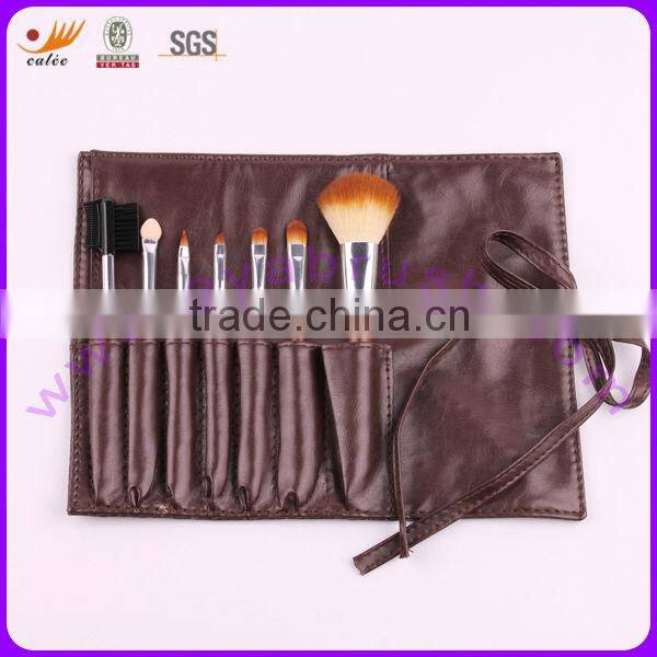 7pcs unique design makeup brushes kit